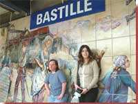 La Bastille Metro station