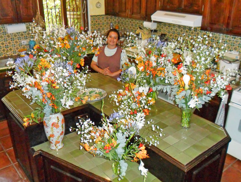 Welcome to Antigua, Guatemala, the land of eternal Springtime and our house ... click to see a larger image