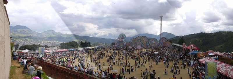 Spectacular kites in Sumpango ... please click to see a larger image of this photo