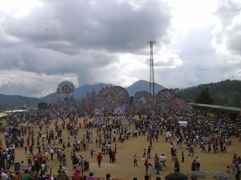 Spectacular kites in Sumpango ... please click to see a larger image of this photo