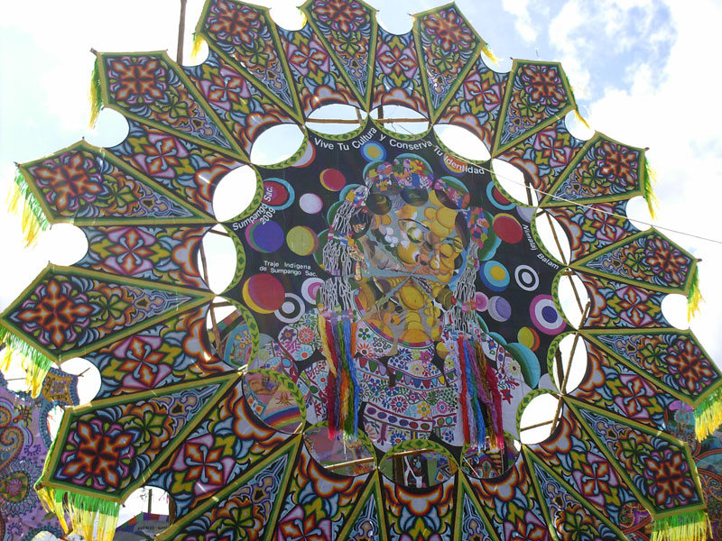 Spectacular kites in Sumpango ... please click to see a larger image of this photo